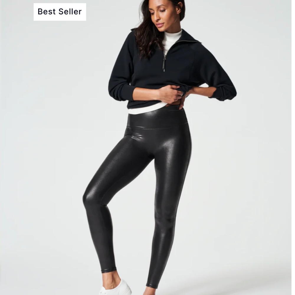 Spanx faux leather legging